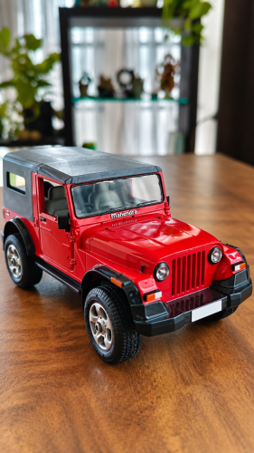 StreetCandy-3D-Printed-Indian-Automobile-Collectable-Mahendra-Thar-Red